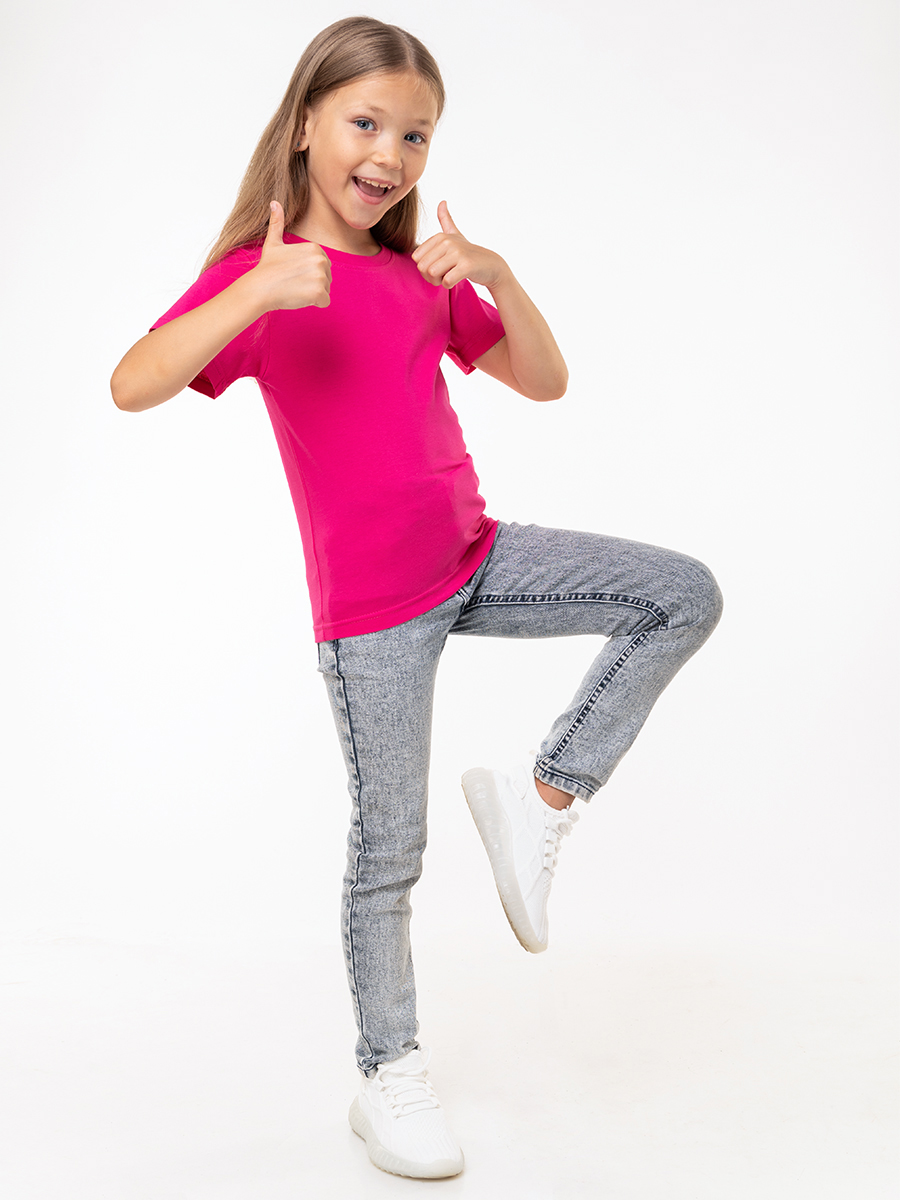 Футболка HappyFox HappyFox6603малиновый - фото 6