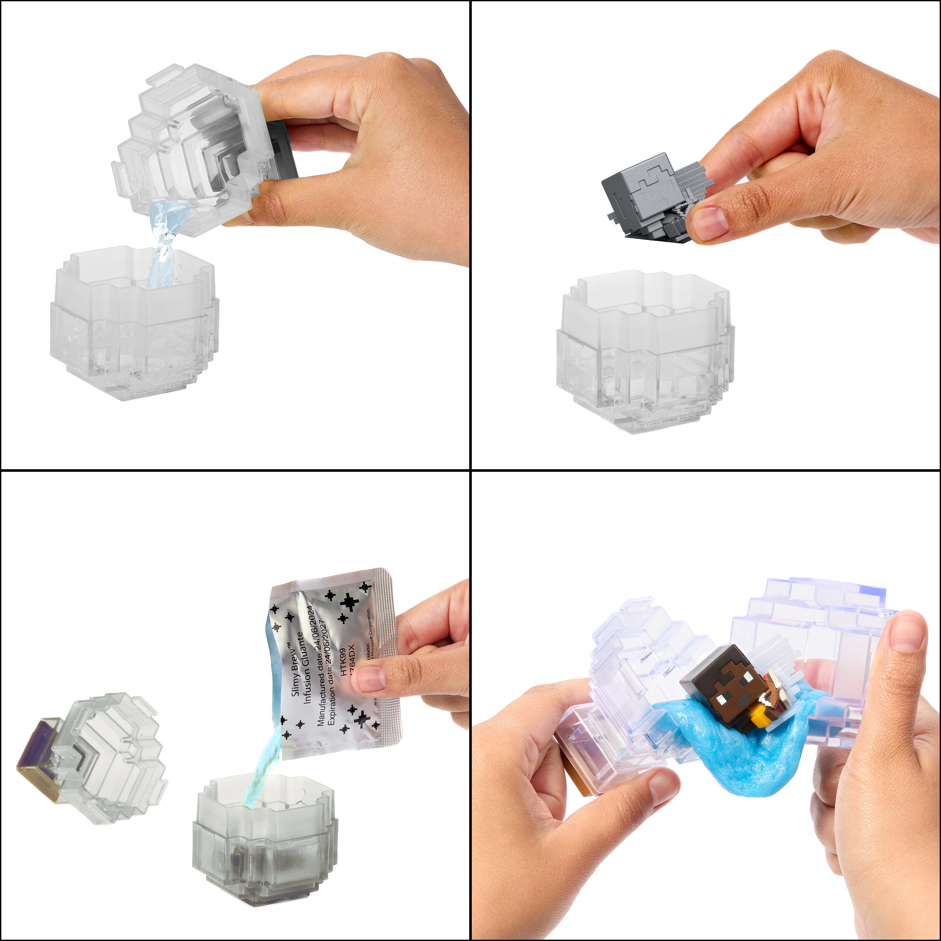 Игровой набор Minecraft Голубой - фото 3