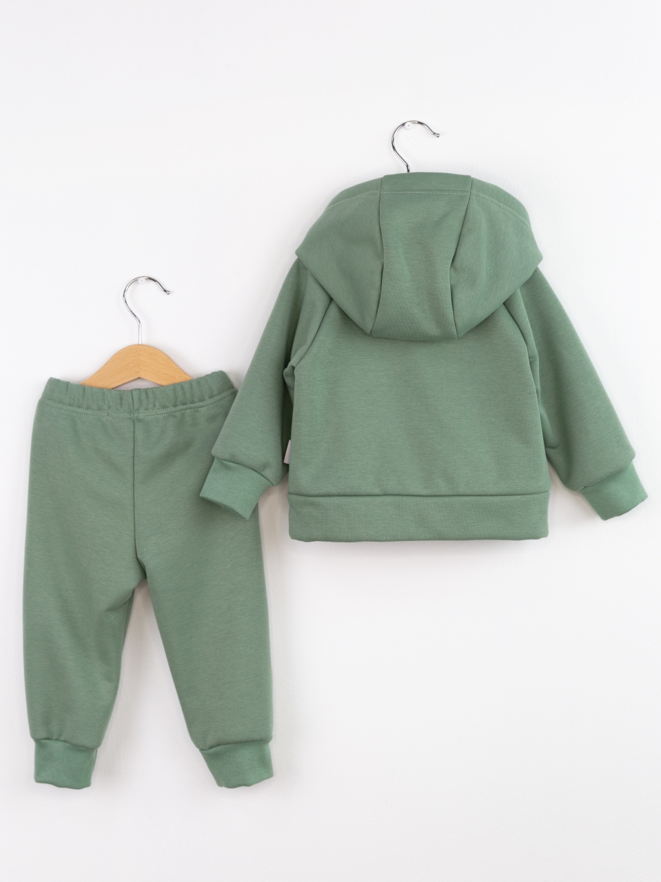 Костюм Baby boom КД561/1-Ф пуговицы шалфей - фото 2