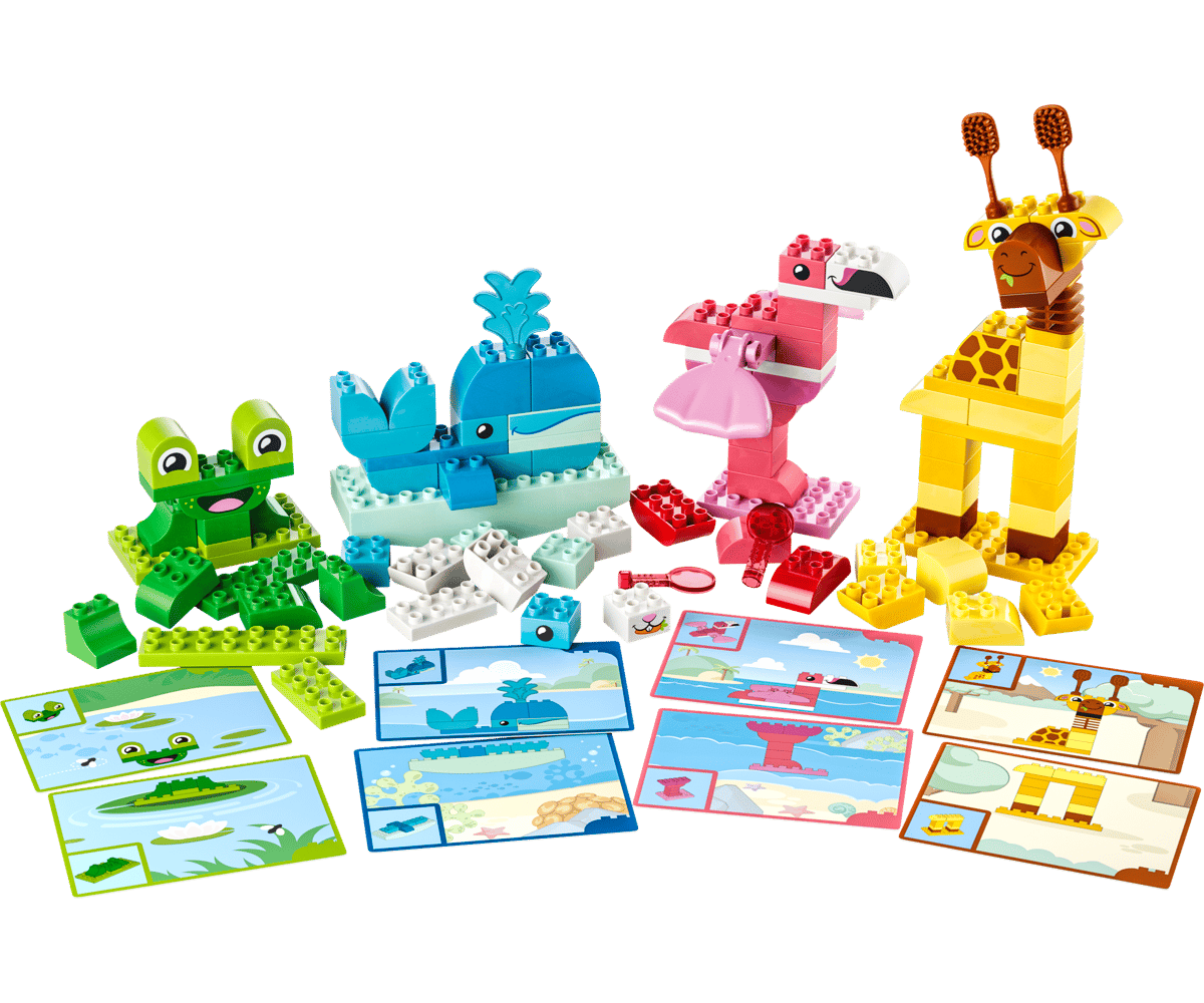 Конструктор LEGO DUPLO Игра собери животных 94 дет. - фото 2