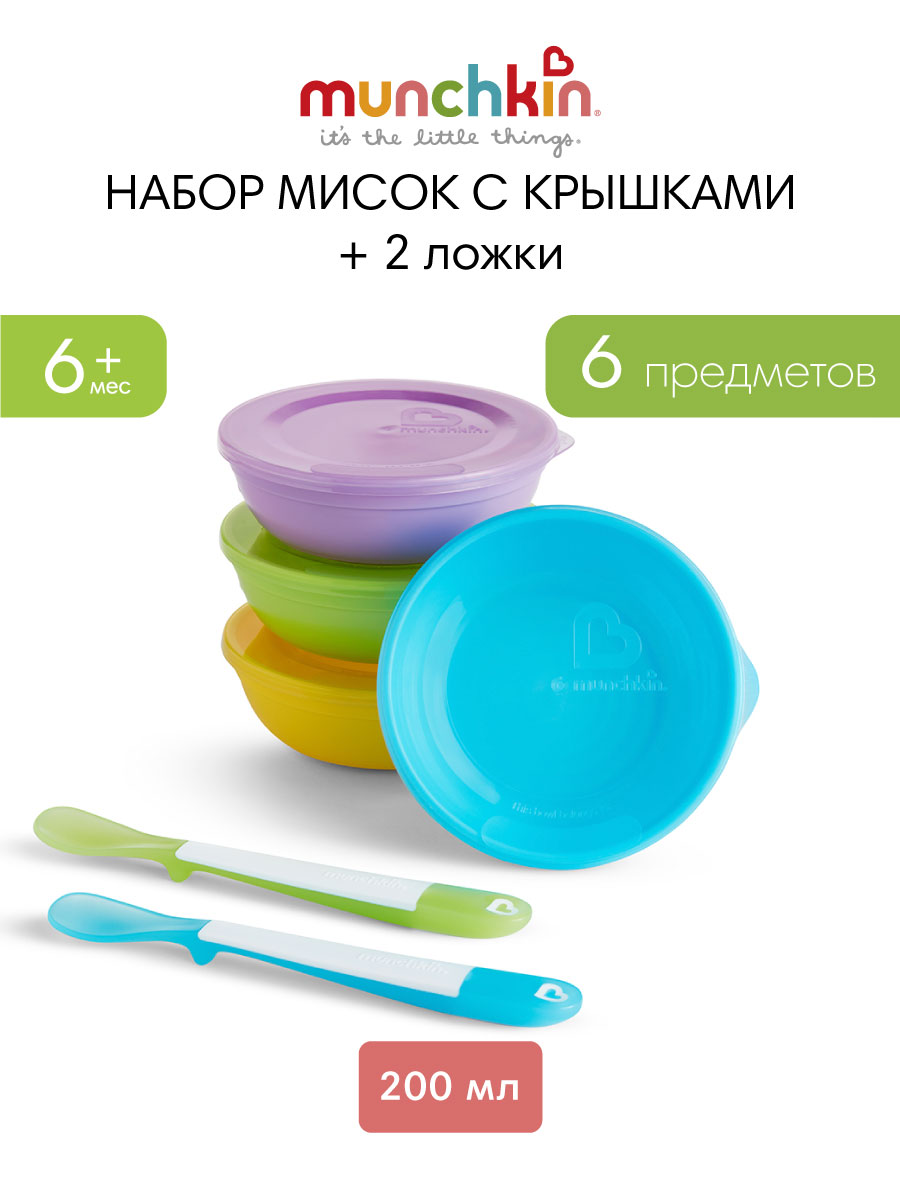 Набор посуды Munchkin 200 мл 5 предм. - фото 1