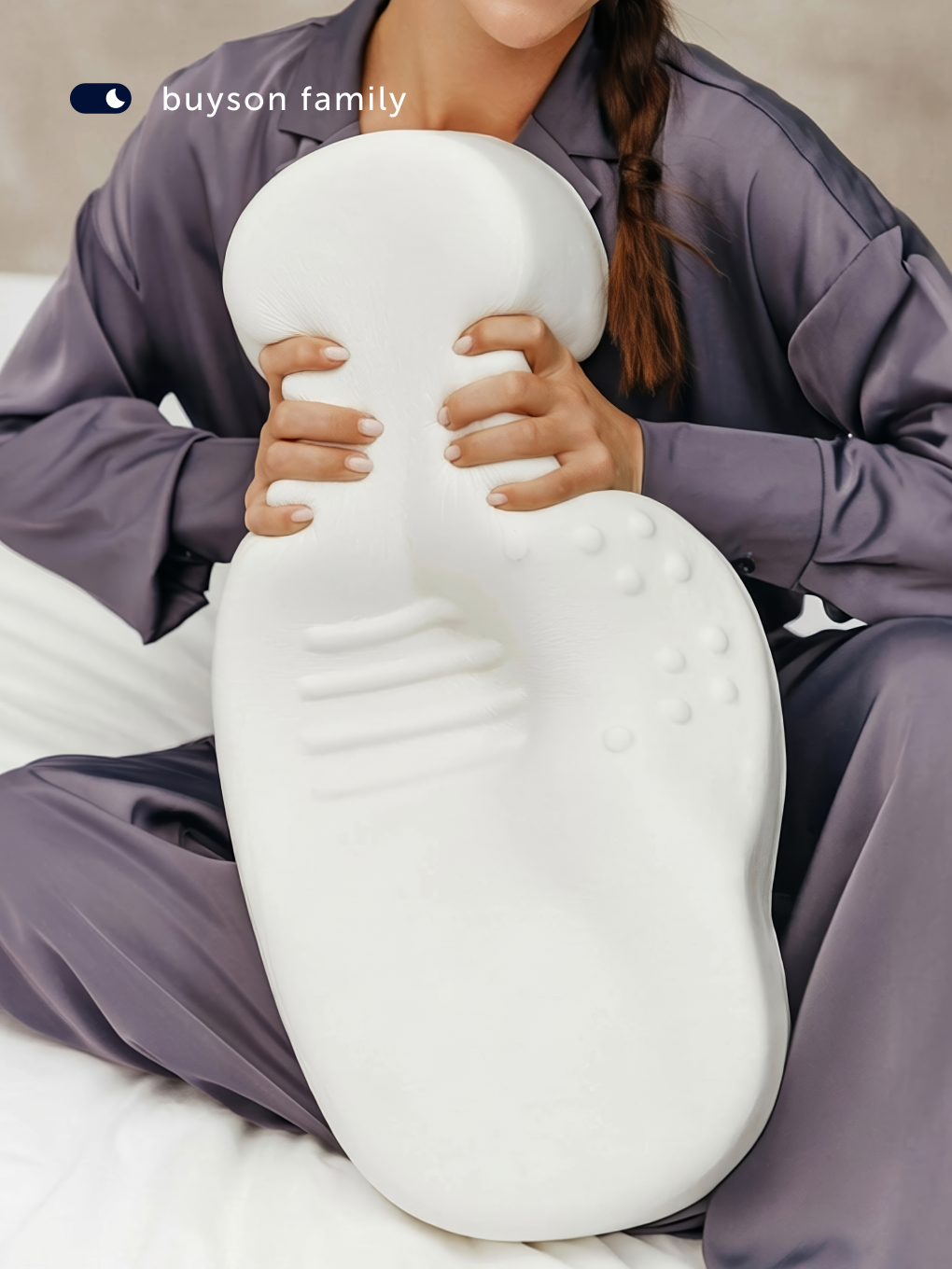 Подушка ортопедическая buyson БайГлори 30 x 59 см - фото 12