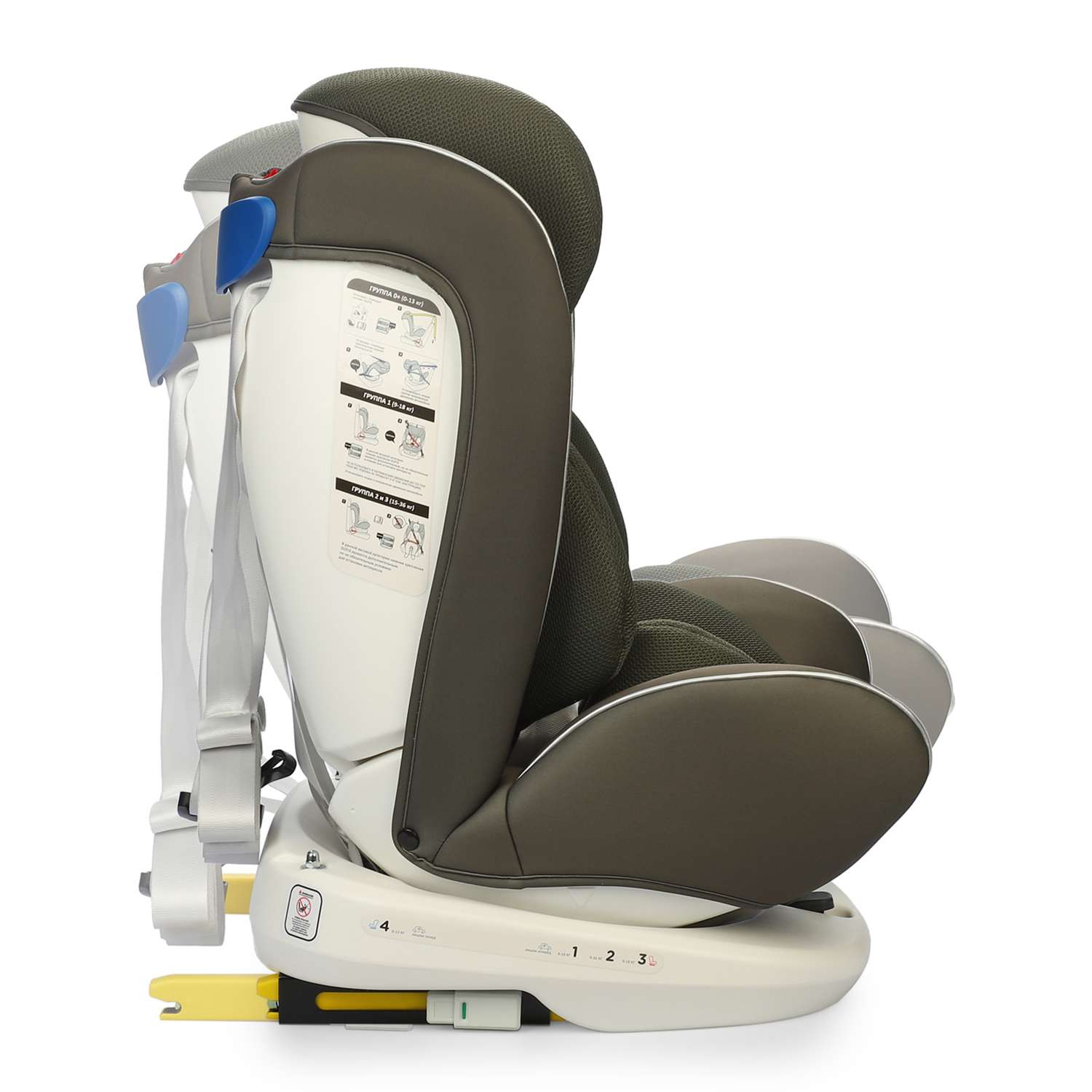 Автокресло Happy Baby Isofix 0+/1/2/3 (0-36 кг) - фото 11