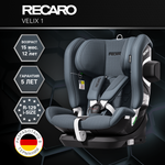 Автокресло Recaro Velix 1 Isofix 1/2/3 (9-36 кг) серый
