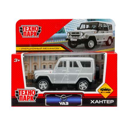 Автомобиль Технопарк УАЗ Uaz Hunter серебряный
