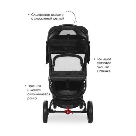 Коляска прогулочная Valco baby Snap 4 / Coal Black