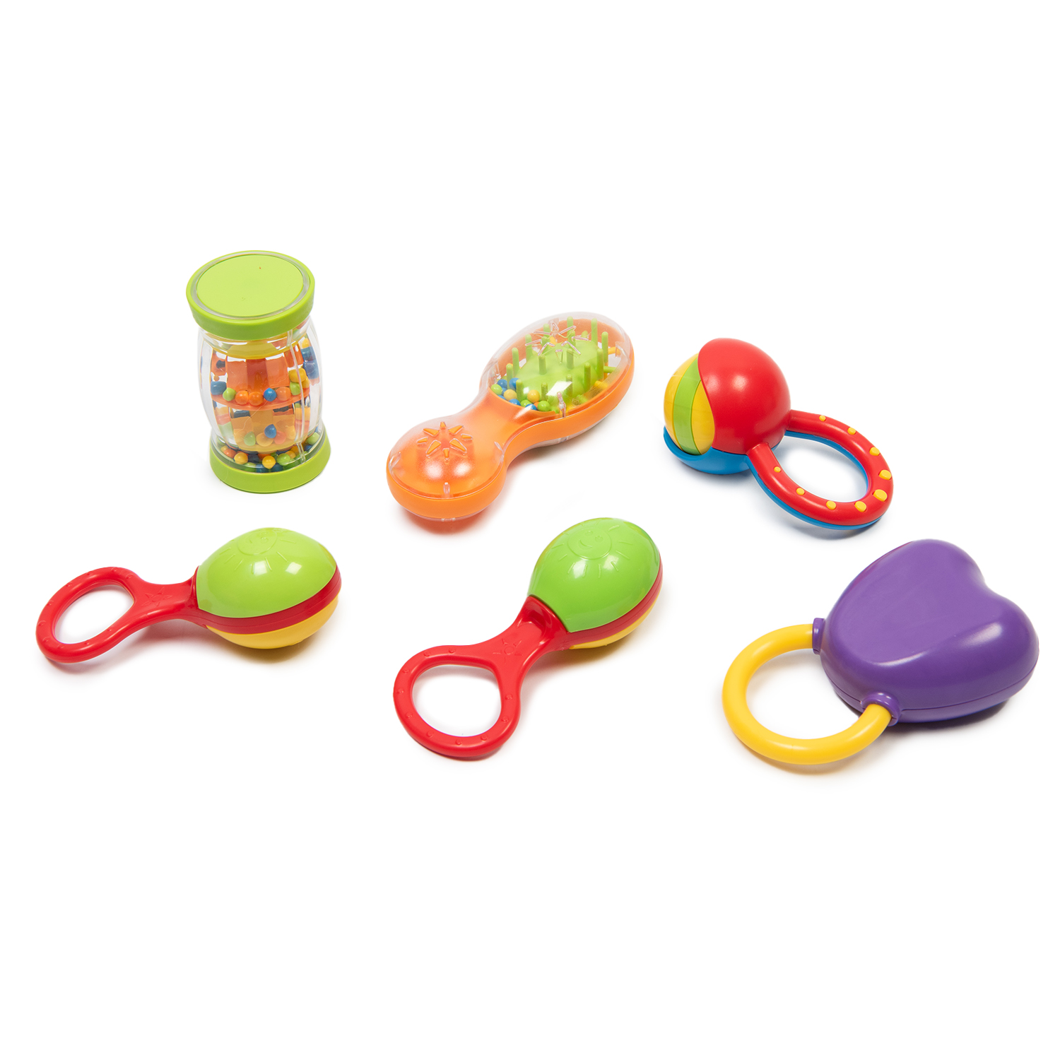Игрушка Zebratoys погремушка Погремушки в сундучке - фото 1