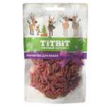 Лакомство для кошек TITBIT Рыбки с лососем Новогодняя коллекция 50г