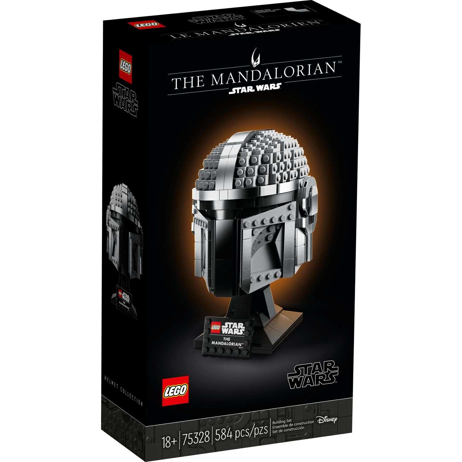 Конструктор LEGO Star Wars The Mandalorian Helmet 584 дет. - фото 1