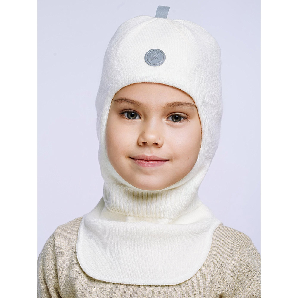 Шапка-шлем ПриКиндер U-Sp22547 Цвет: Молоко - фото 1