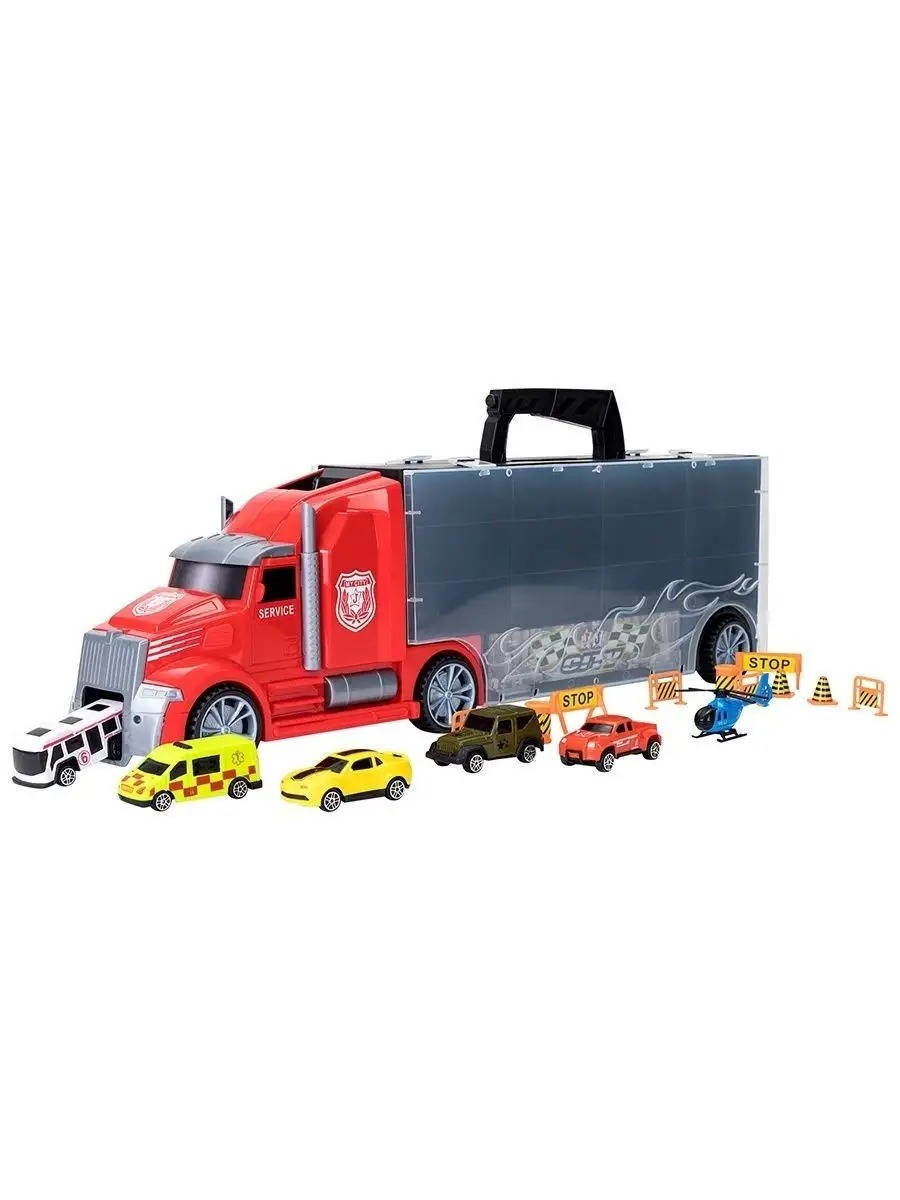 Автовоз Givito Мой город с тоннелем G205-014 - фото 6