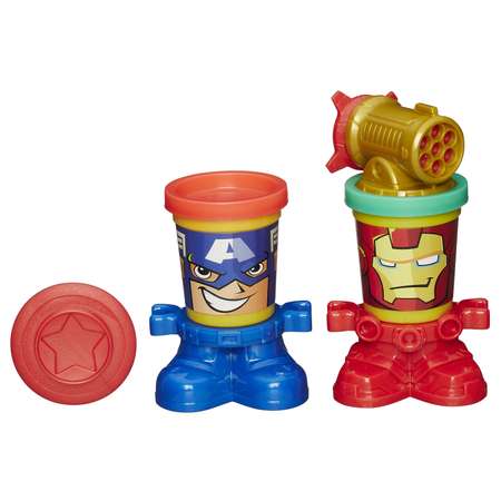 Пластилин Play-Doh Герои Марвел в ассортименте