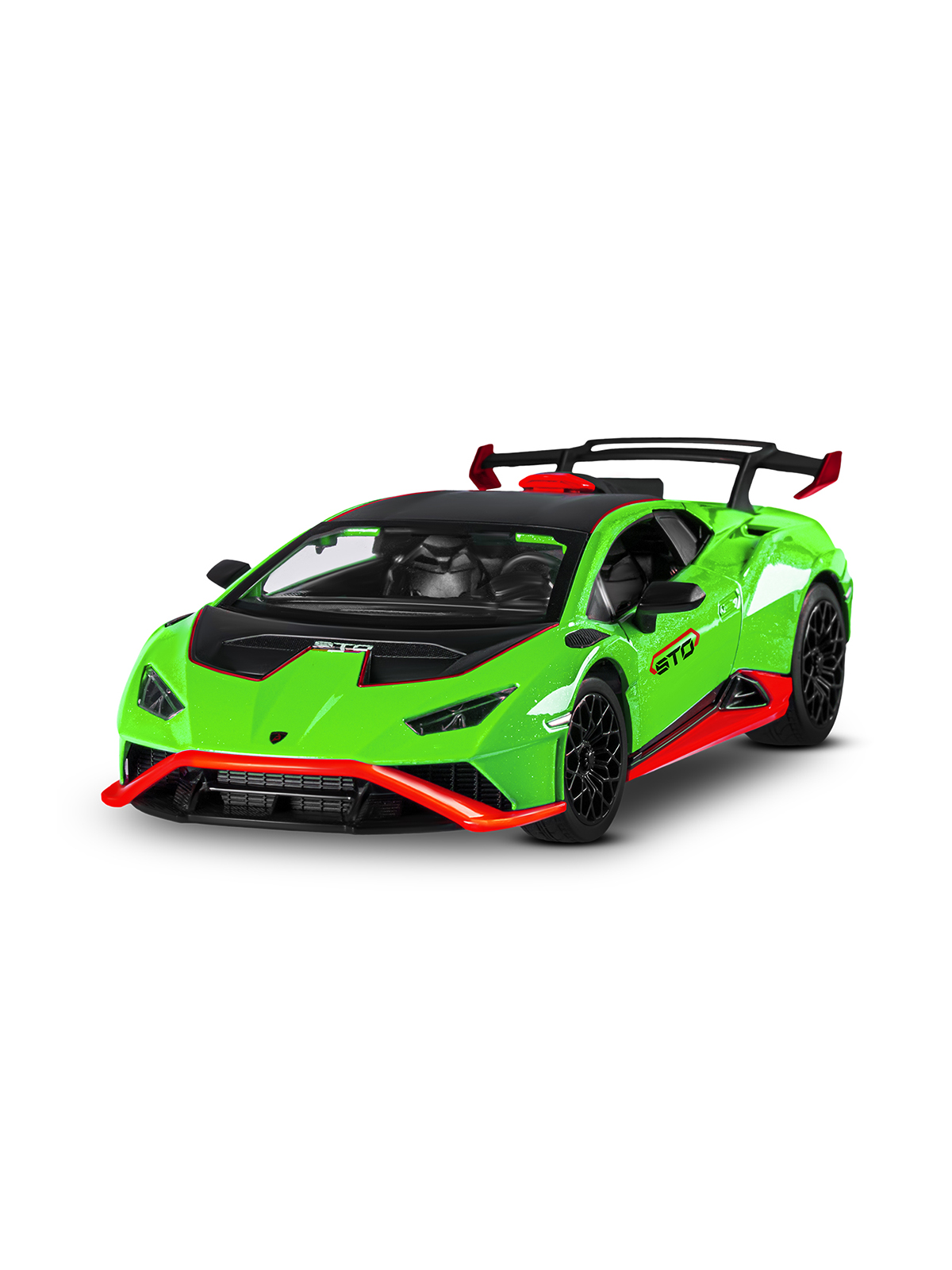 Автомобиль АВТОпанорама Lamborghini Huracan STO 1:32 JB1251662 - фото 12