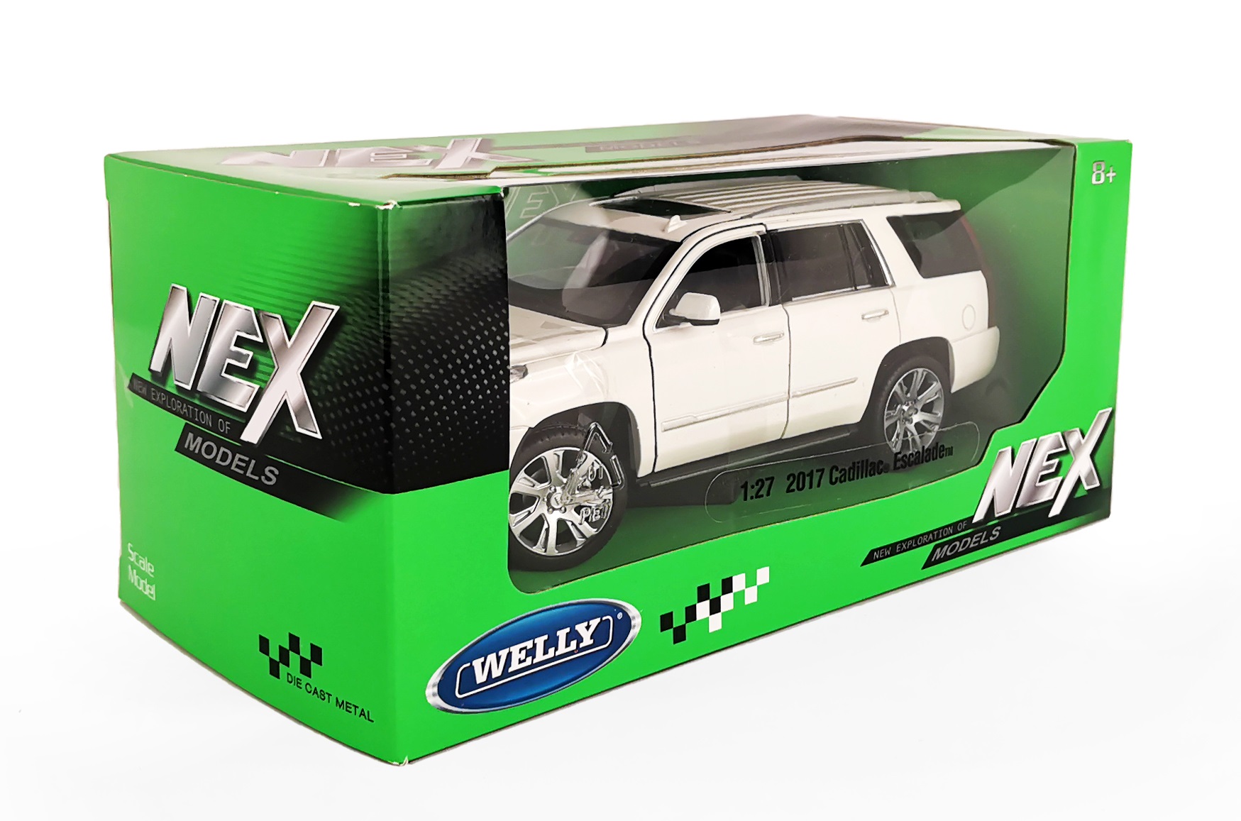 Автомобиль Welly Cadillac Escalade 1:24 24084W - фото 4