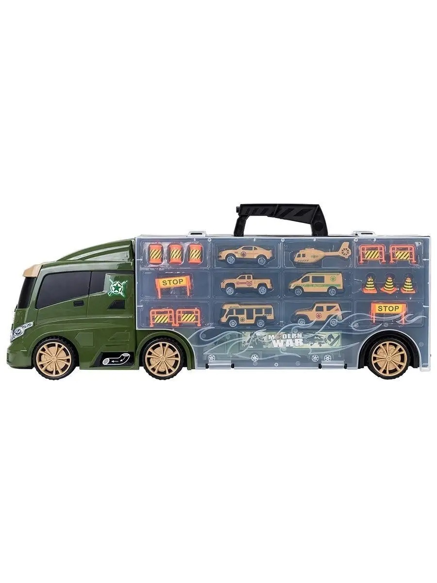 Автовоз Givito Милитари G205-011 - фото 10