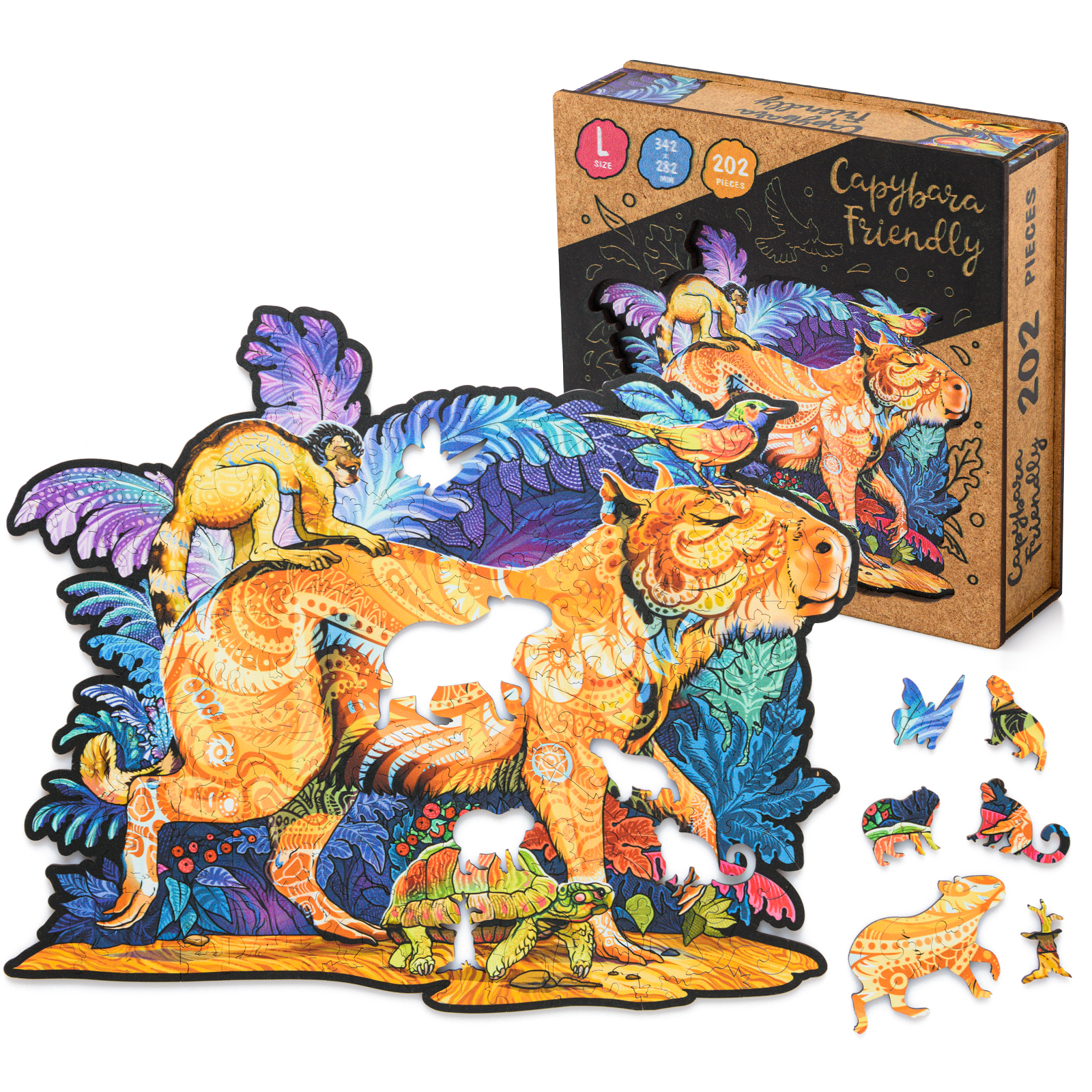 Пазл Rugo деревянный - фото 10