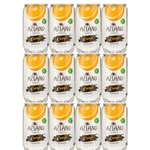 Напиток газированный Aziano Sparkling Апельсин 0.350 л 12 штук