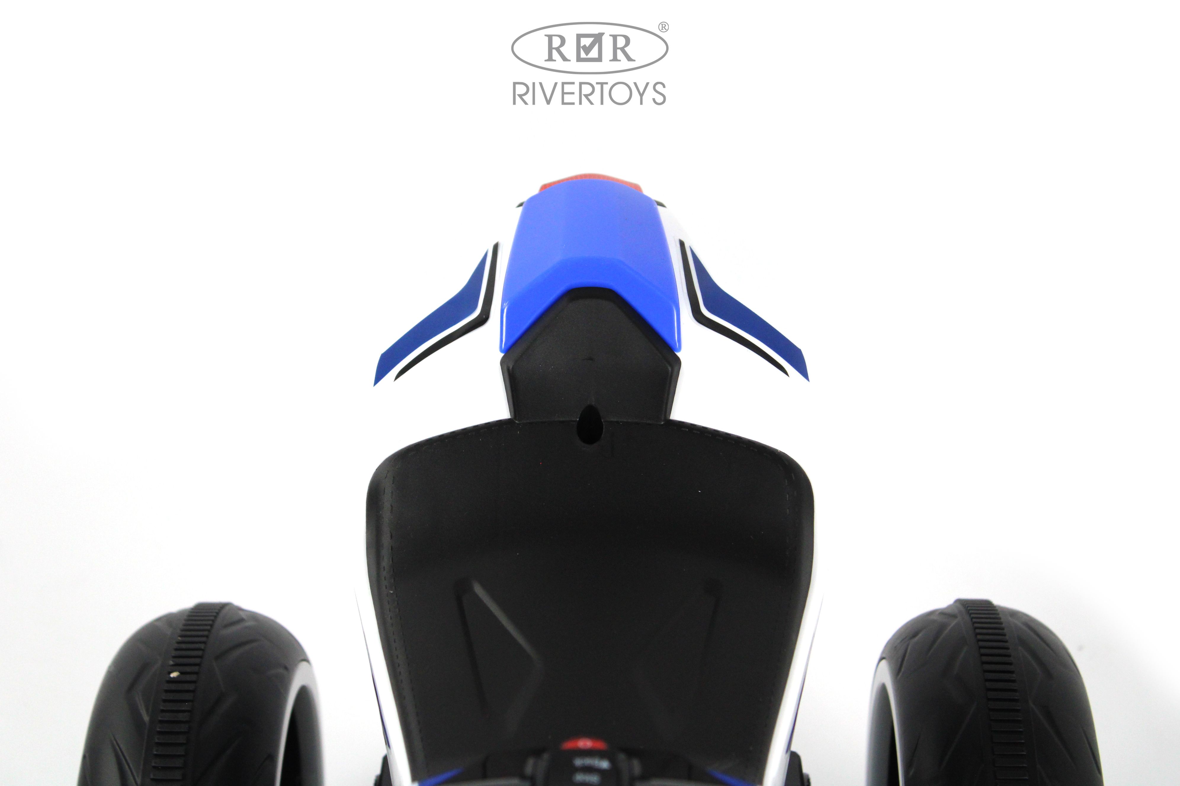 Электромобиль RIVERTOYS K222AM-BLUE - фото 7