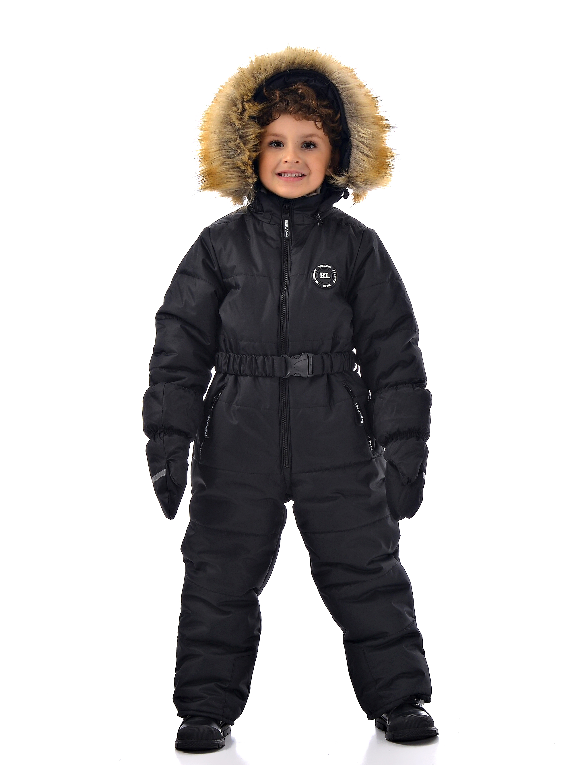 Комбинезон Rusland мз-комбинезон-31-22-глория-черный - фото 4