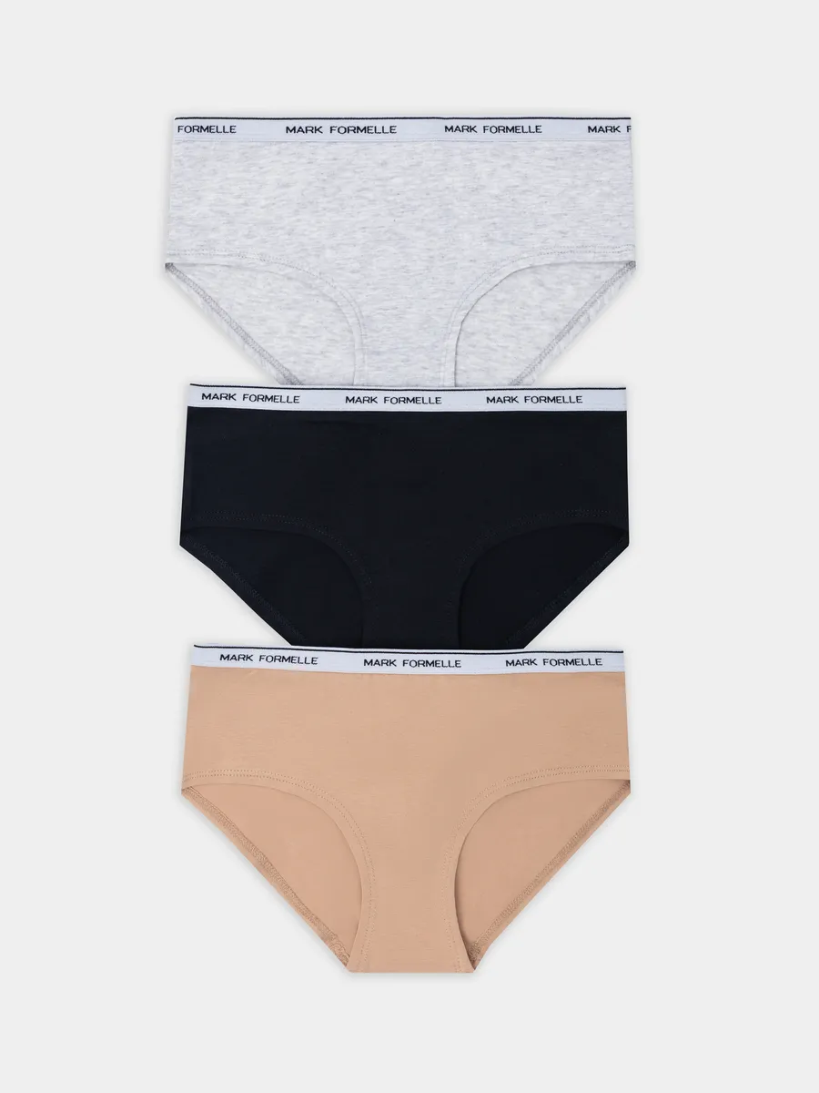 Трусы 3 шт Mark Formelle (Марк Формэль) 412407-3/черный1 - фото 9