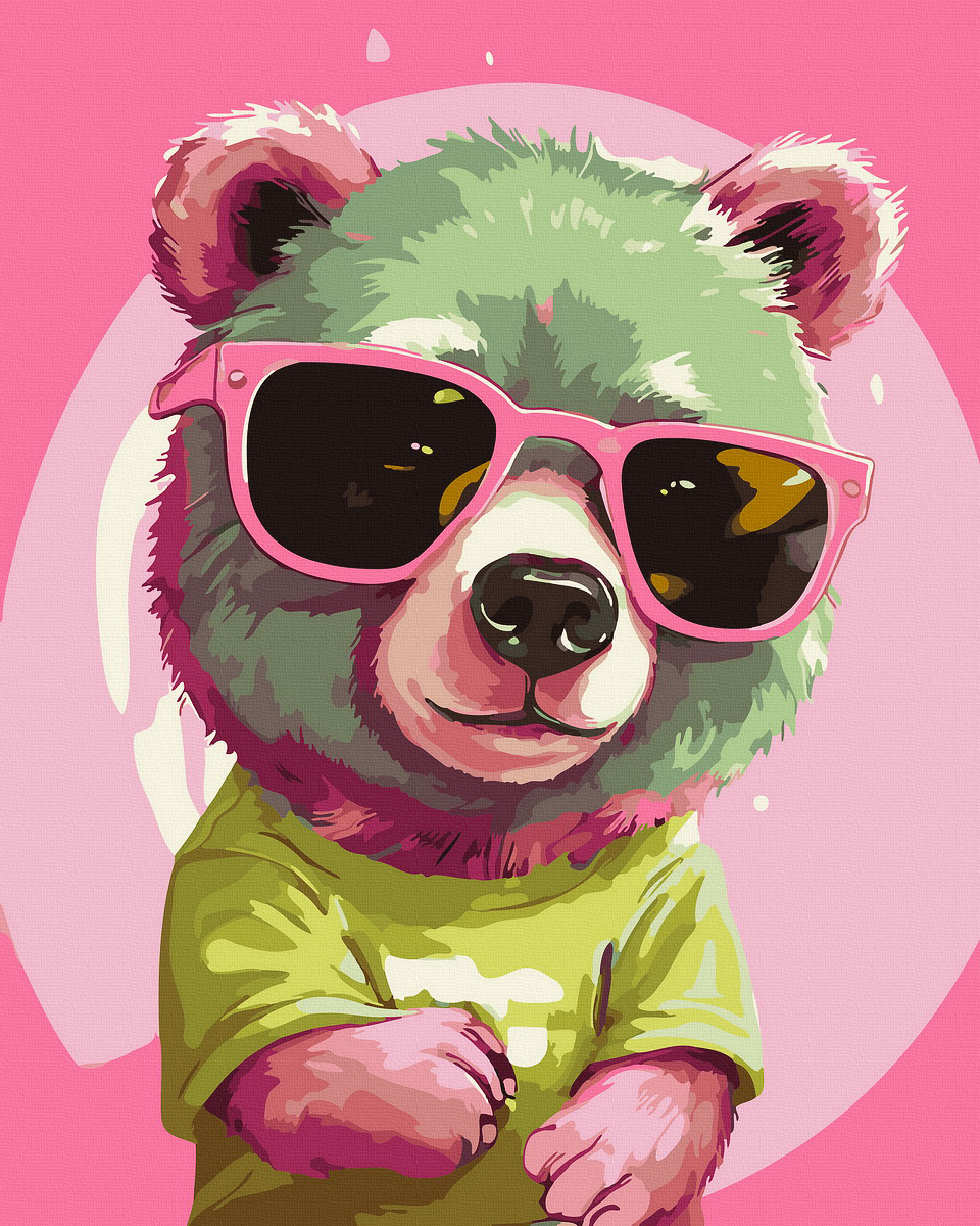 Картина по номерам Magic 4 Hobby Мишка - фото 1