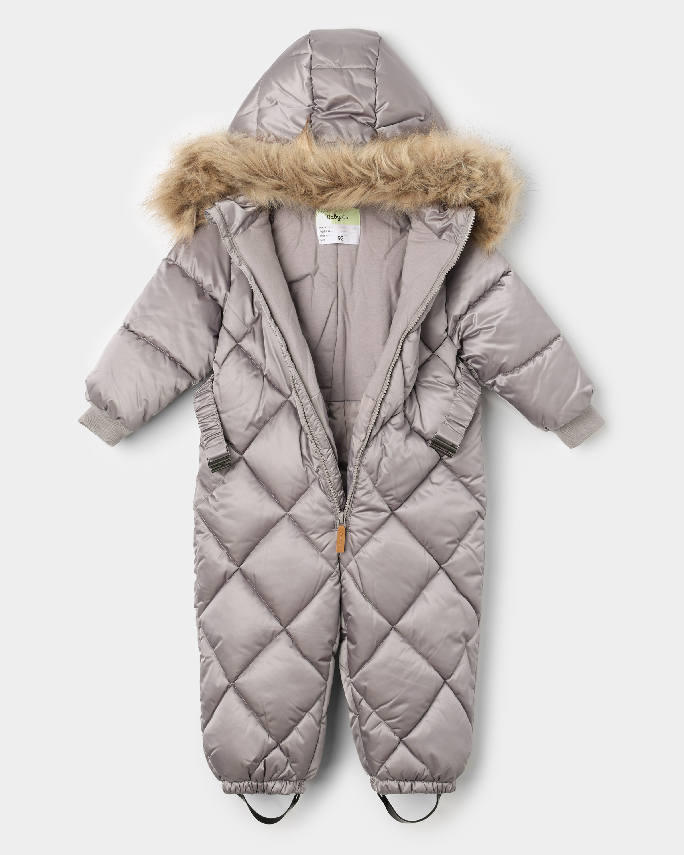Комбинезон BabyGo W25BG4-BB28ib-GG - фото 3