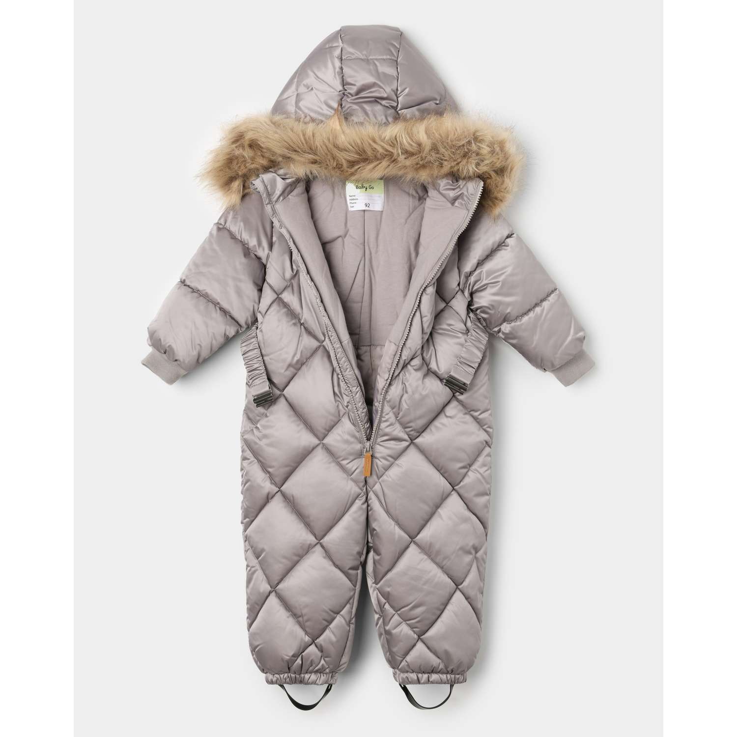 Комбинезон BabyGo W25BG4-BB28ib-GG - фото 3