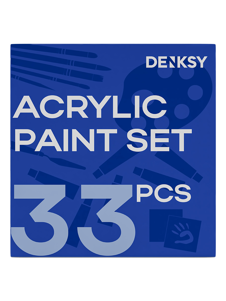 Краски акриловые DENKSY 24 цв. - фото 4