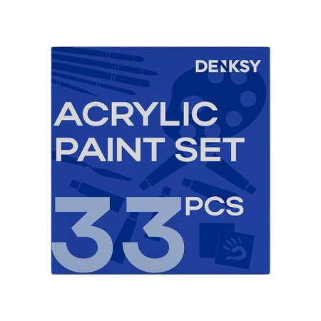 Краски акриловые DENKSY 24 цв.