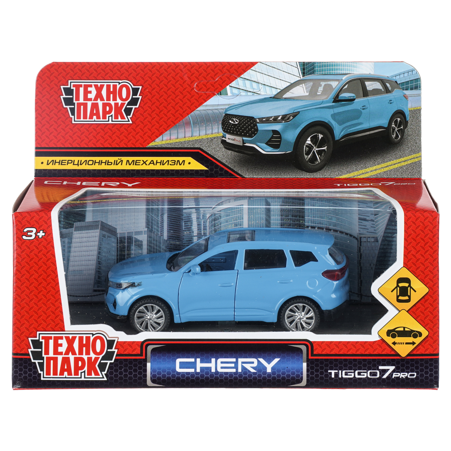 Автомобиль Технопарк Geely Голубая 410591 - фото 3
