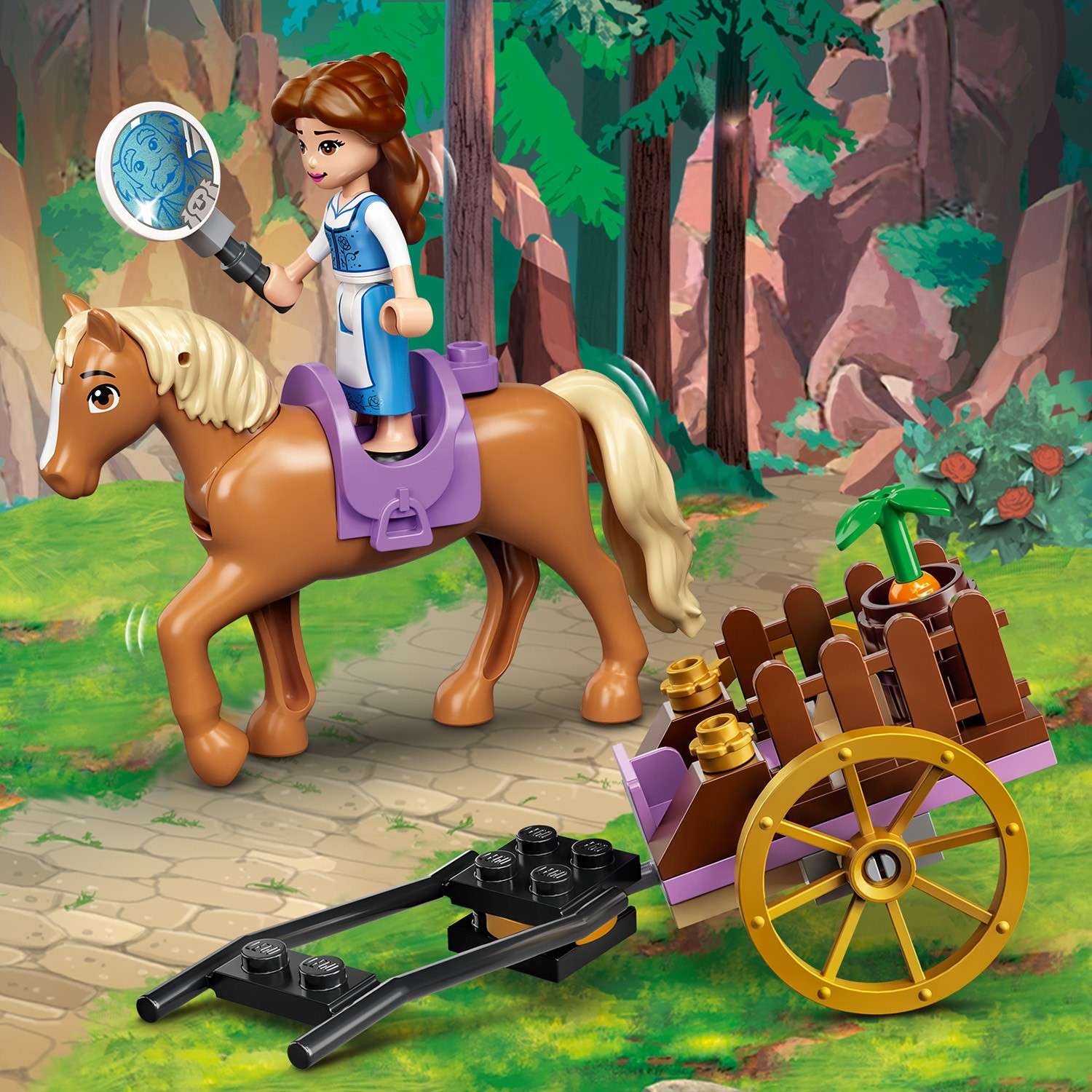 Конструктор LEGO Disney Princess Замок Белль и Чудовища блочный - фото 6