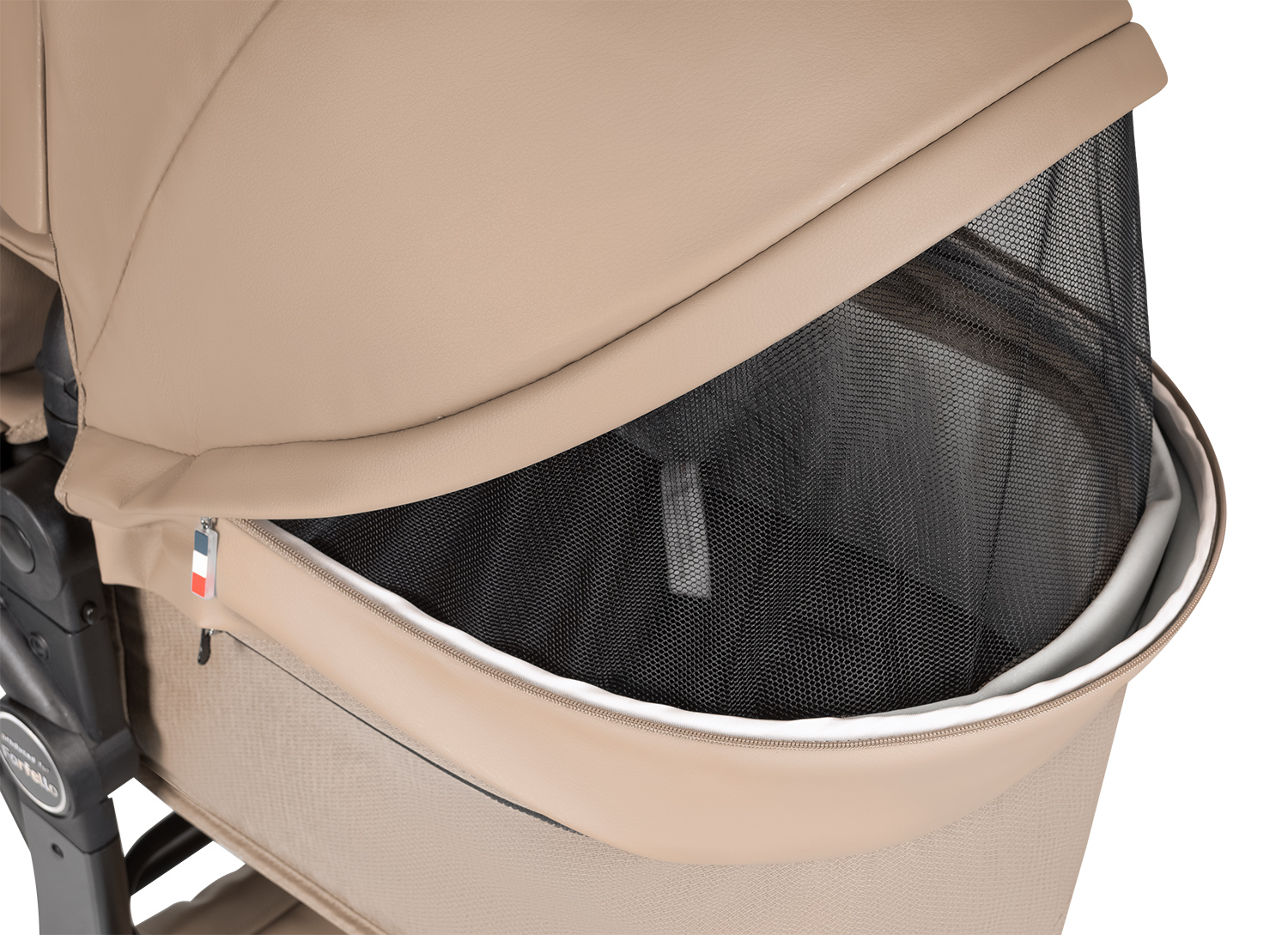 Коляска трансформер Aimile Spring коричневый - фото 16