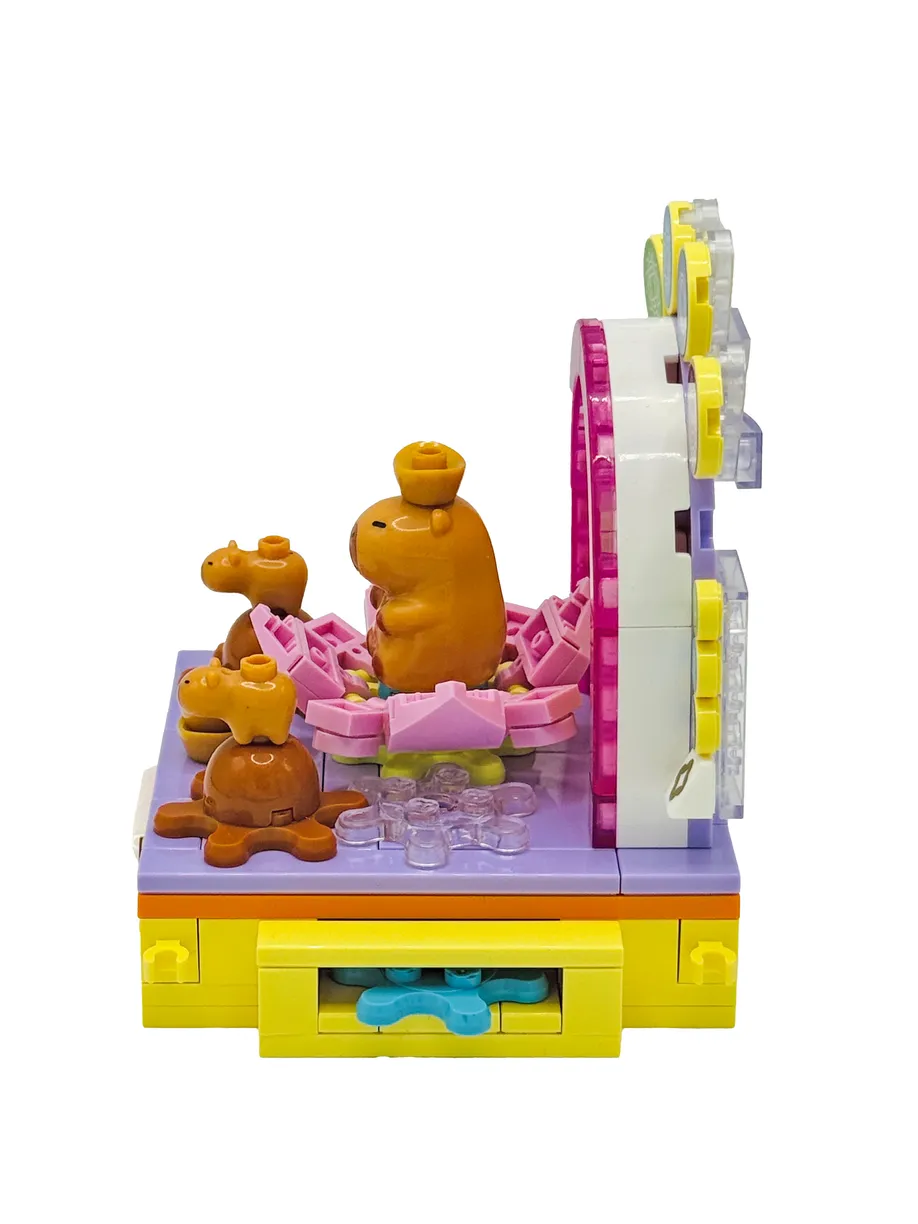 Конструктор Cubion Капибара медитирует 149 дет. - фото 17