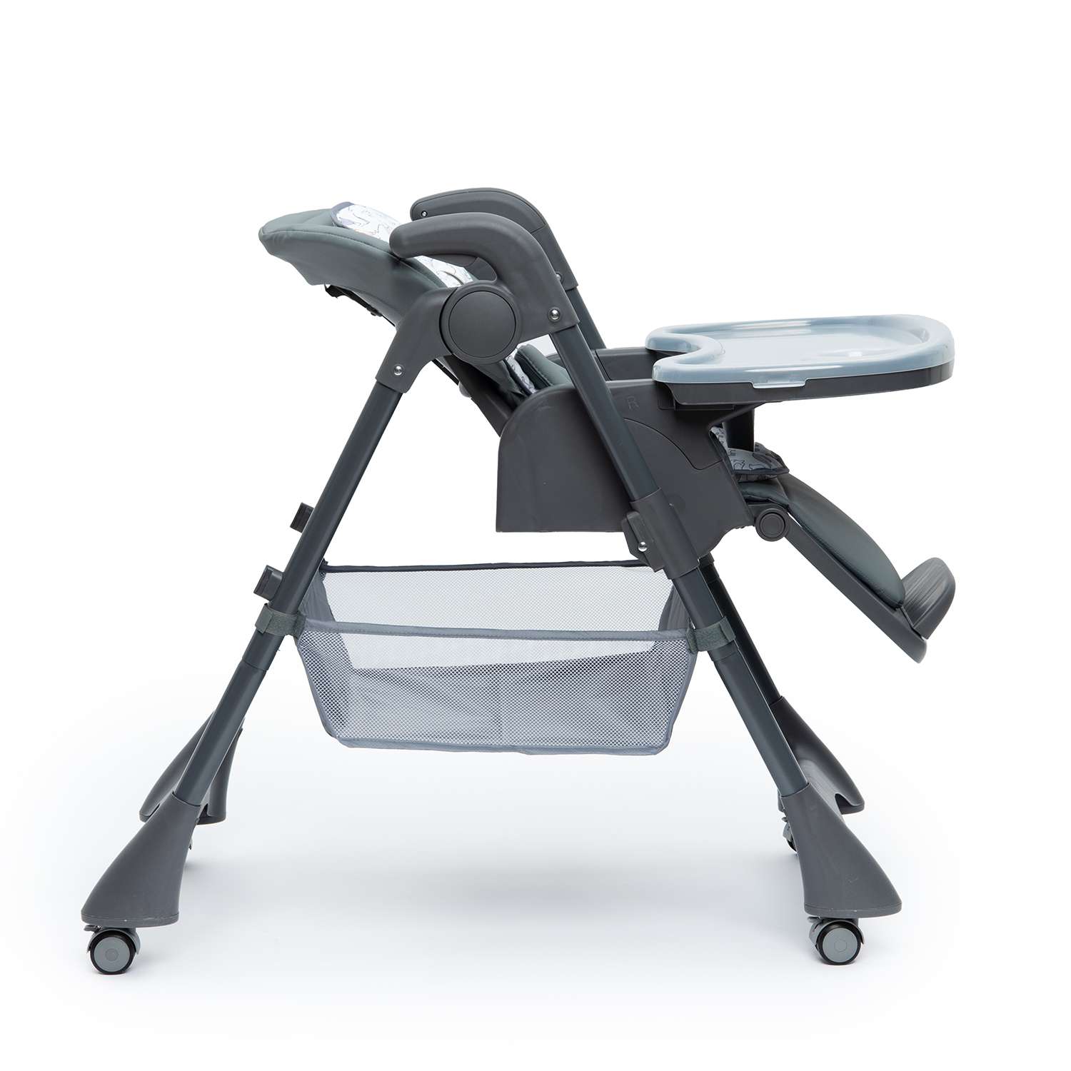 Стульчик для кормления Babyton Sweet Meals Grey классический - фото 12
