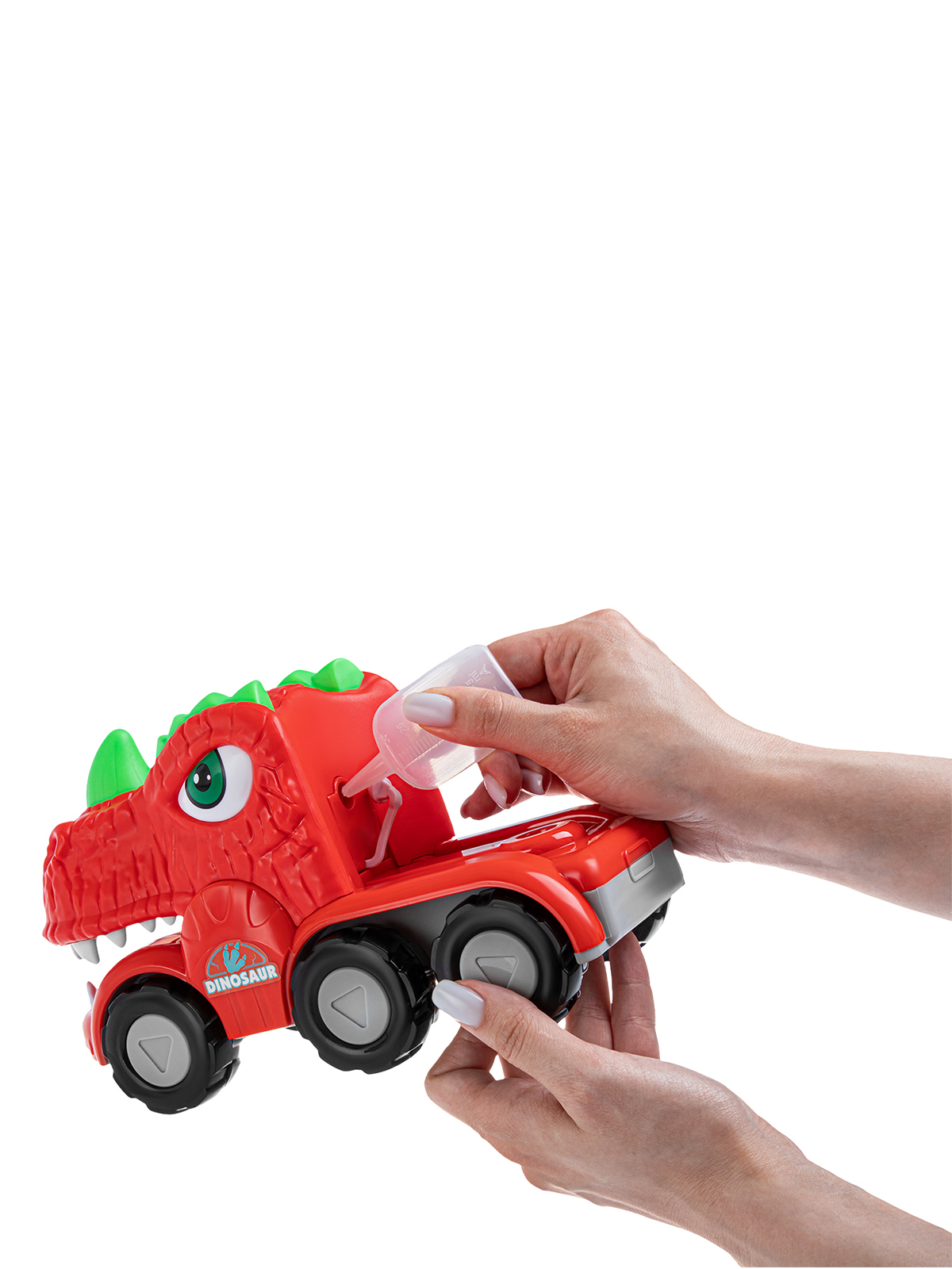 Автовоз AUTODRIVE Динозавр с паром JB0405012 - фото 30