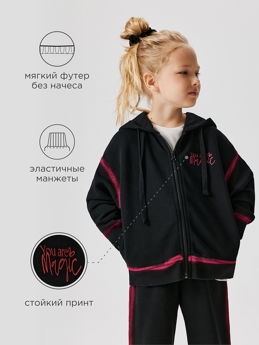 Толстовка Acoola 20221000043_0089603 - фото 3