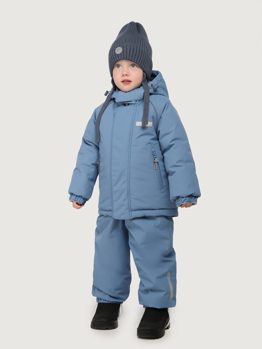 Куртка и полукомбинезон NIKASTYLE 7з0225 джинс - фото 5