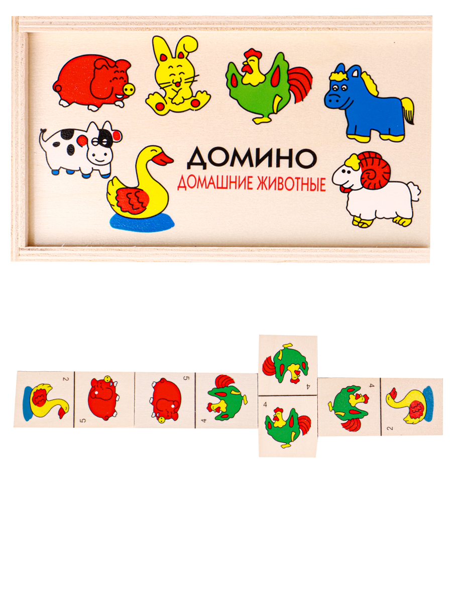 Настольная игра Рыжий кот Домино - фото 1