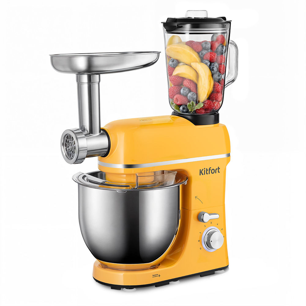 Планетарный миксер "3 в 1" KITFORT КТ-3458 - фото 1