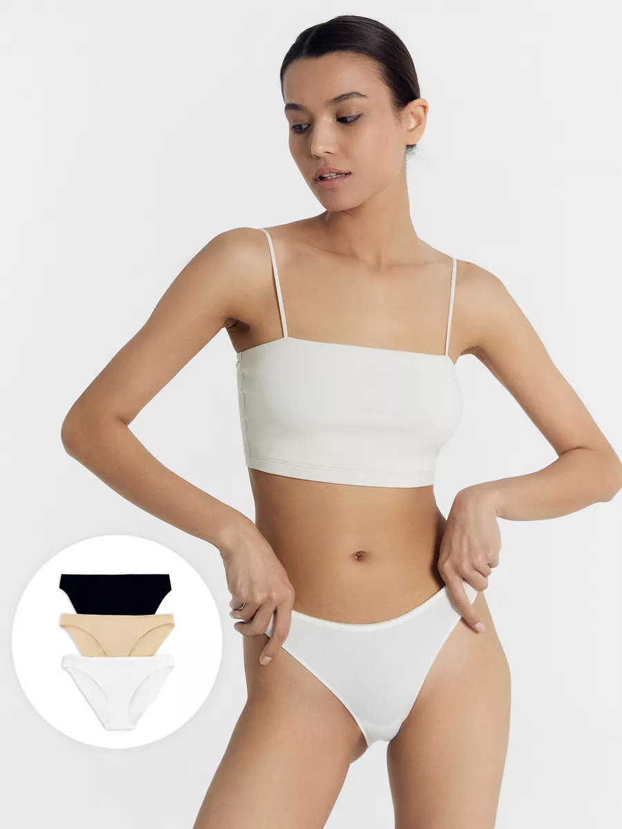 Трусы 3 шт Mark Formelle (Марк Формэль) 412286-3/белый11 - фото 1