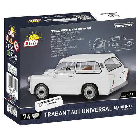 Конструктор COBI Автомобиль Trabant блочный