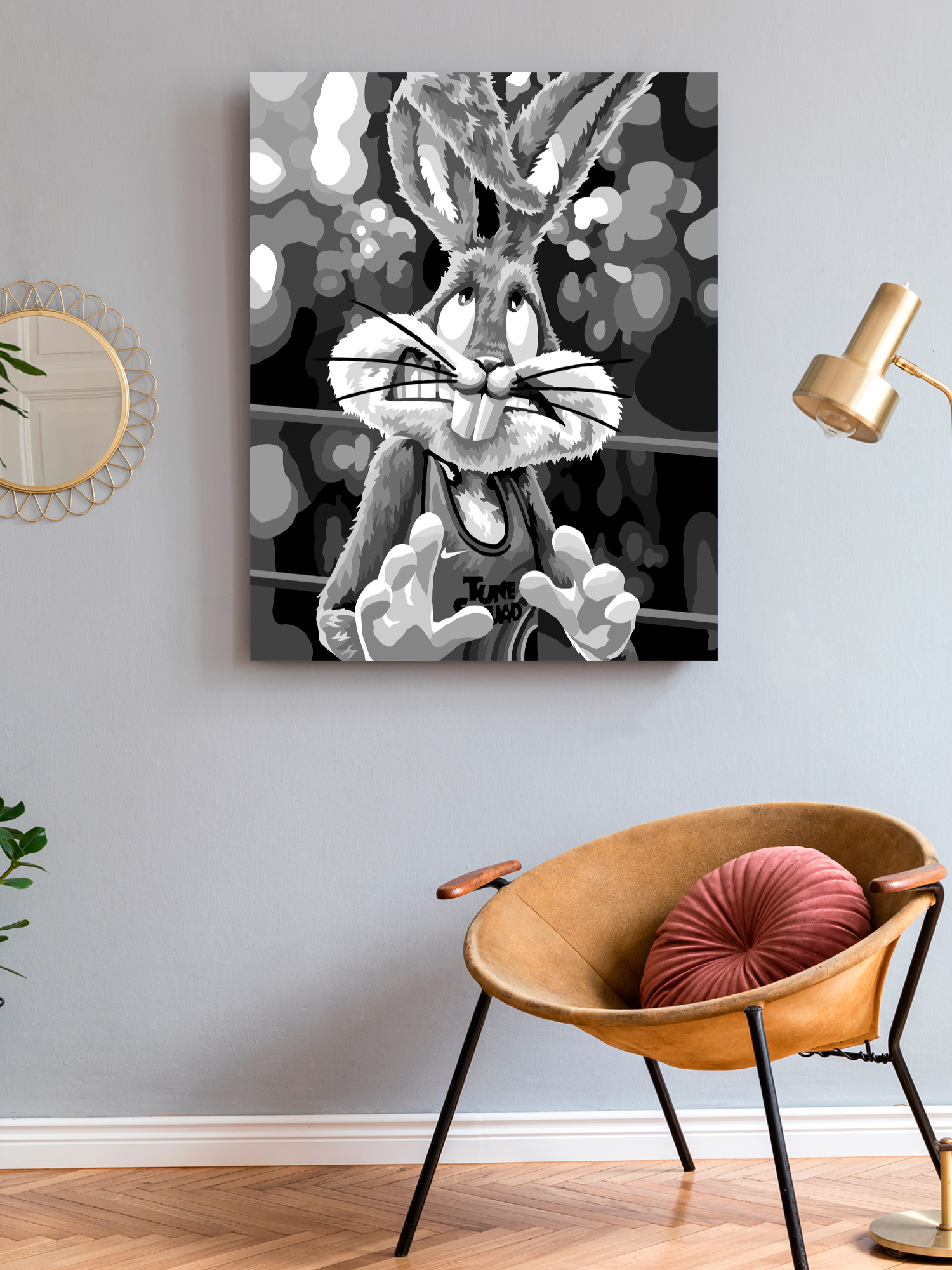 Картина по номерам Art on Canvas Багз Банни в ассортименте - фото 3