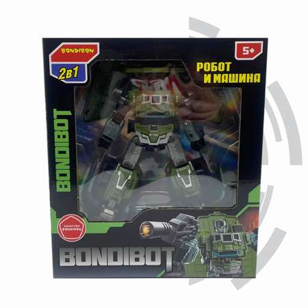 Фигурка Bondibon трансформер Робот Машина 2в1
