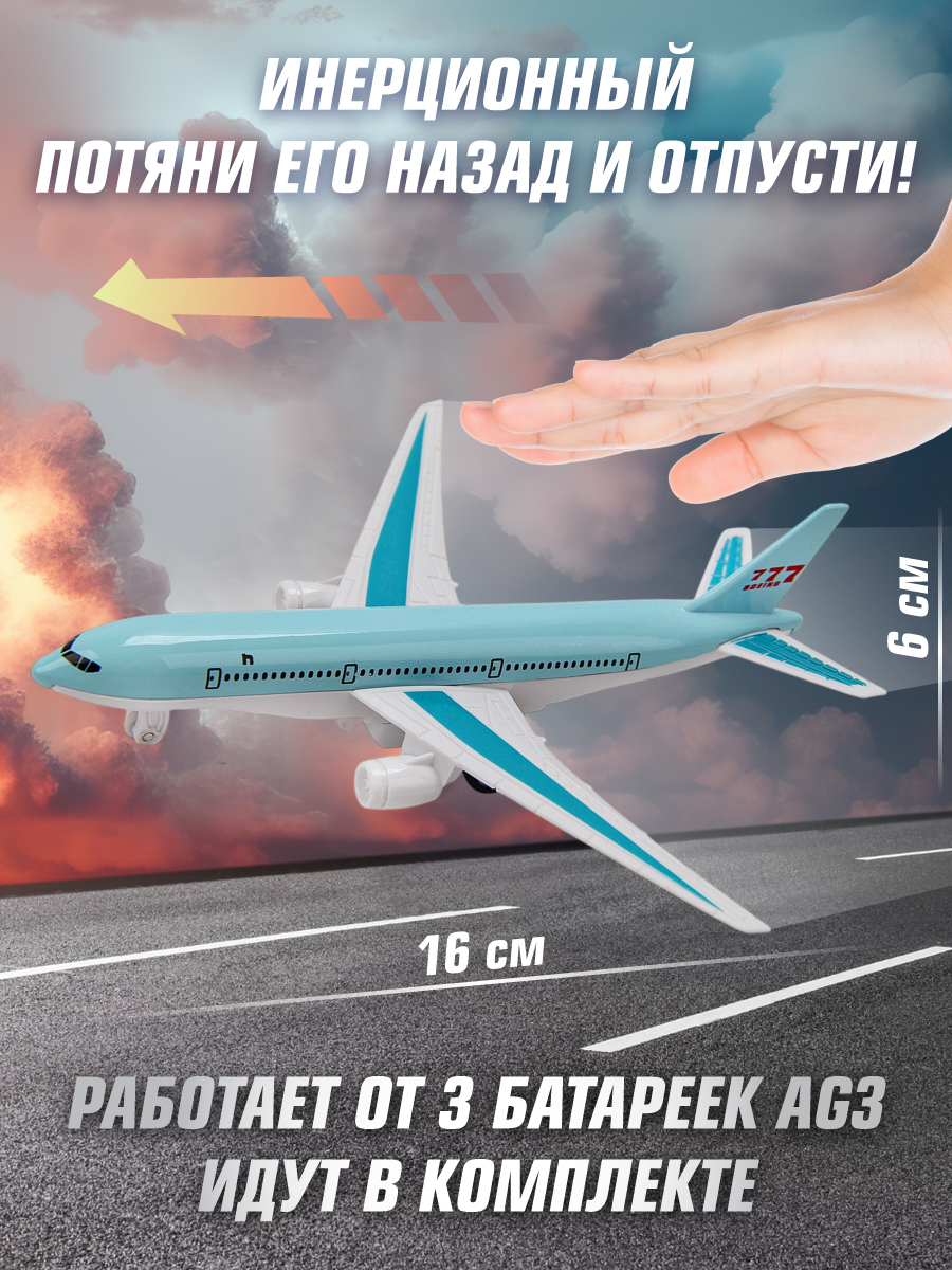 Самолет HOFFMANN Боинг 777 118175 - фото 4