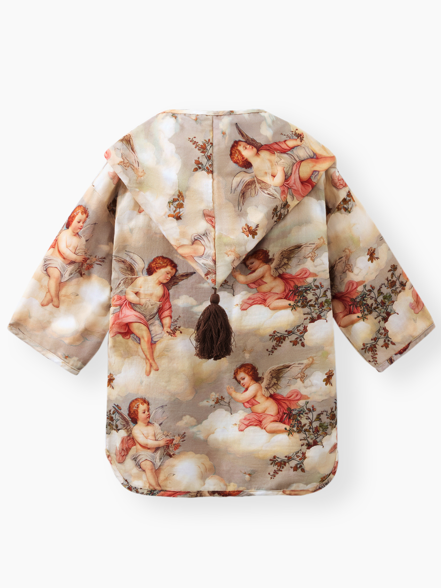 Халат Happy Baby 88129-1_milky (angels) - фото 5