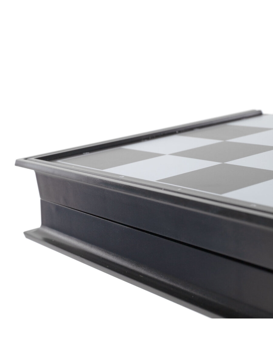 Настольная игра Золотая сказка шахматы, шашки, нарды 32x32 см - фото 16