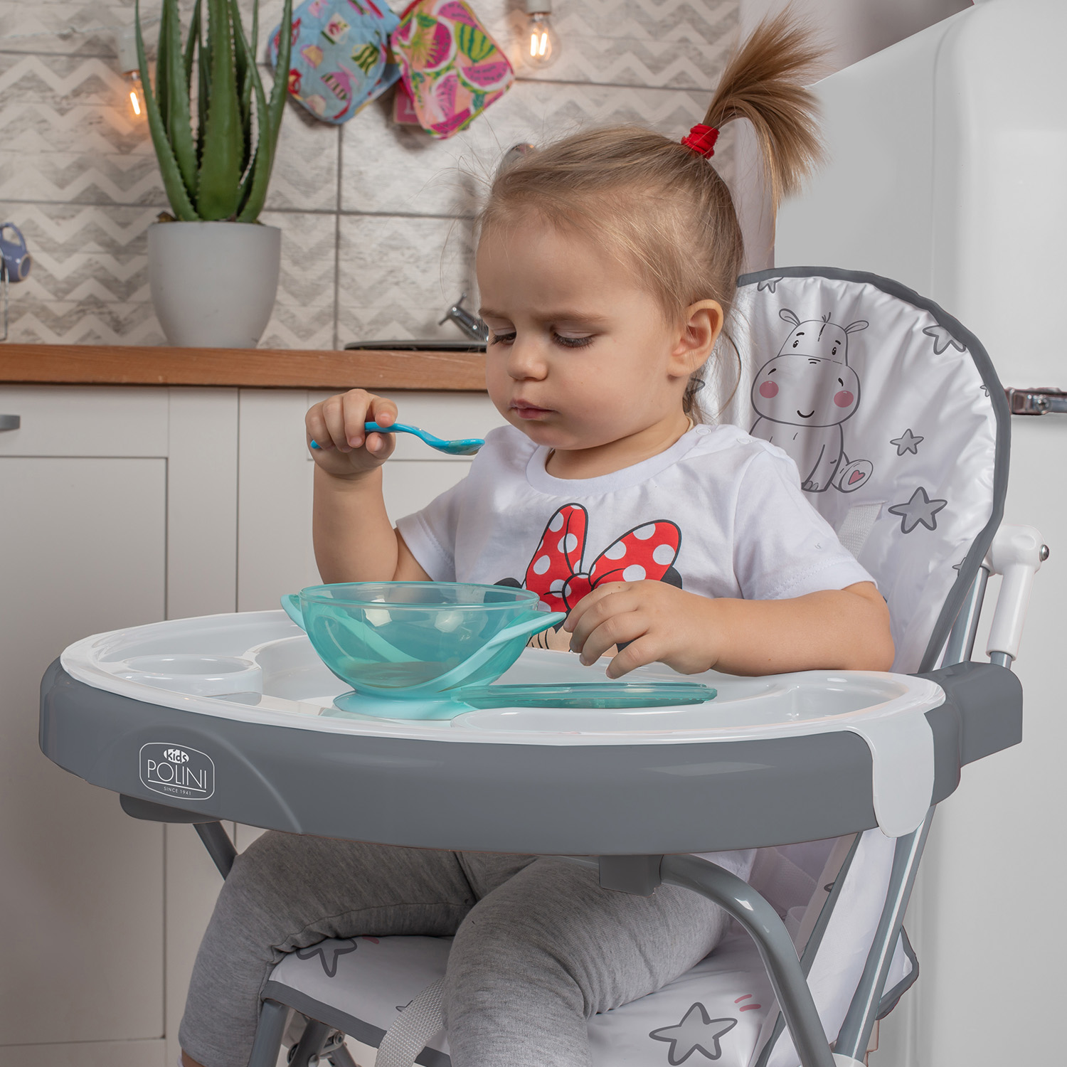 Стульчик для кормления Polini kids классический - фото 19