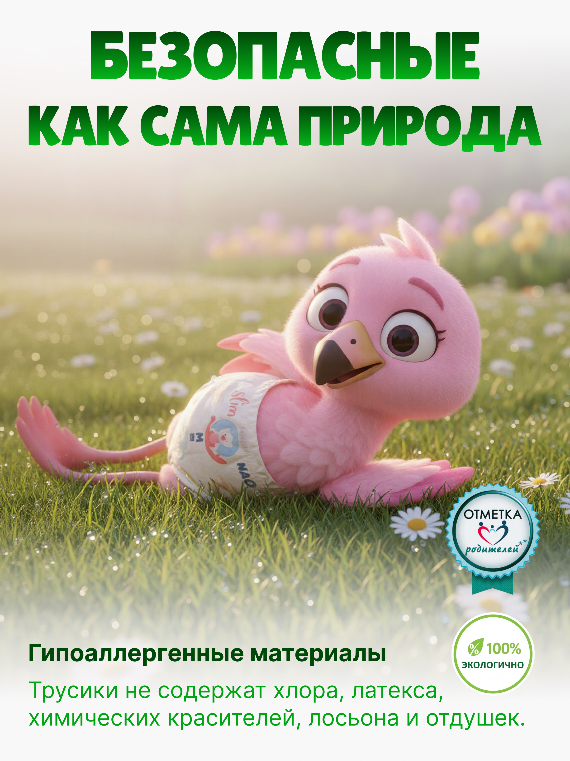 Трусики NAO Light для новорожденных L (9-14 кг) 84 шт. - фото 5