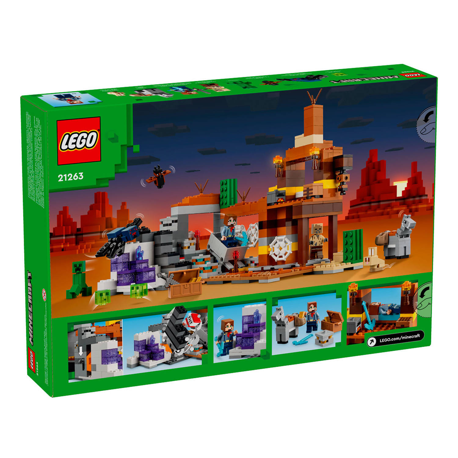 Конструктор LEGO Minecraft 707 дет. - фото 12