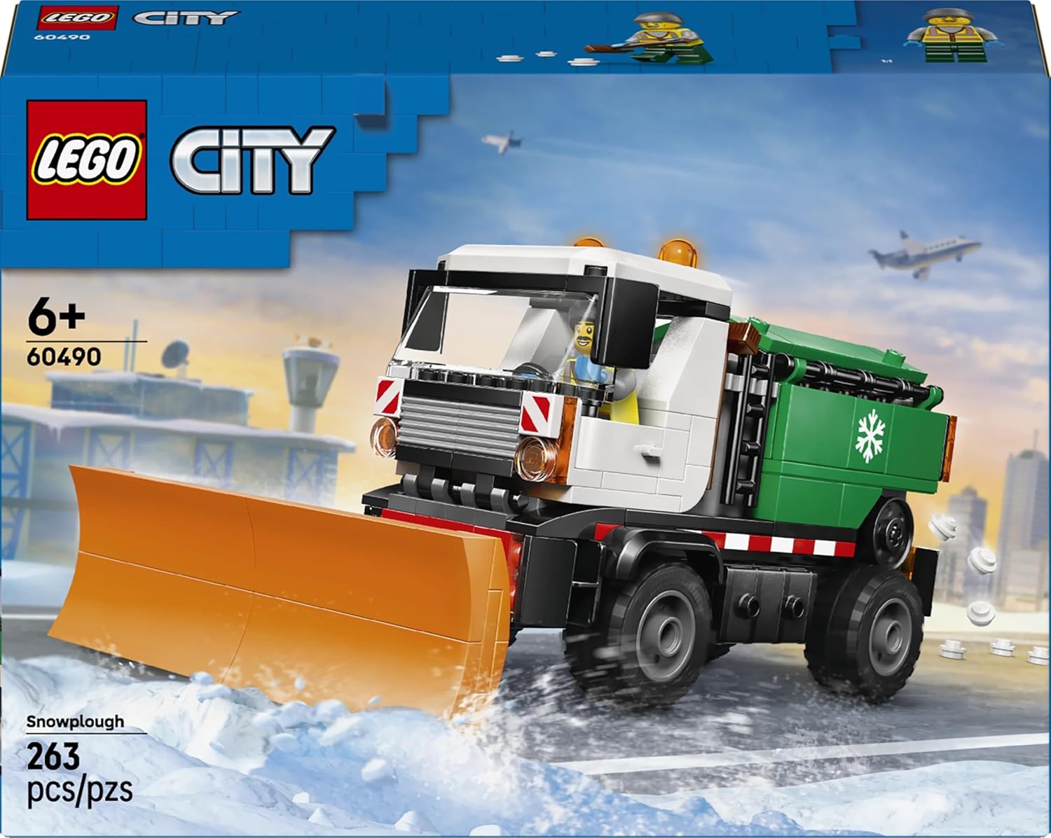 Конструктор LEGO City Снегоуборочная машина 263 дет. - фото 6